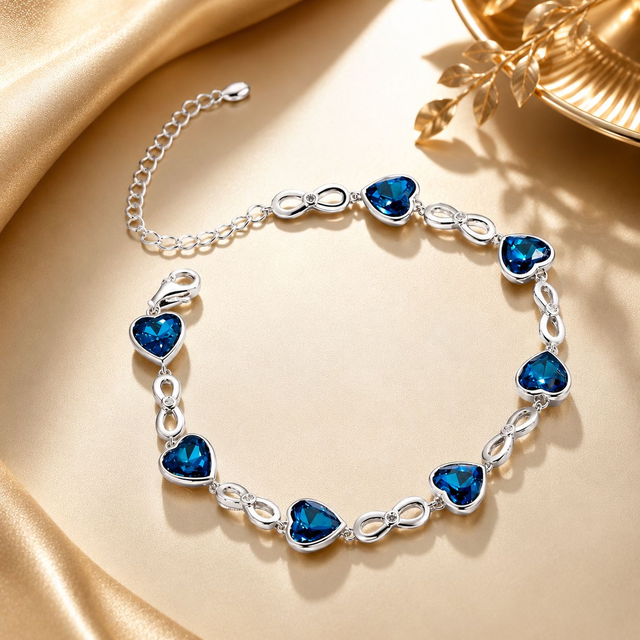 925 Sterling Silver Adjustable Bracelet for Women
