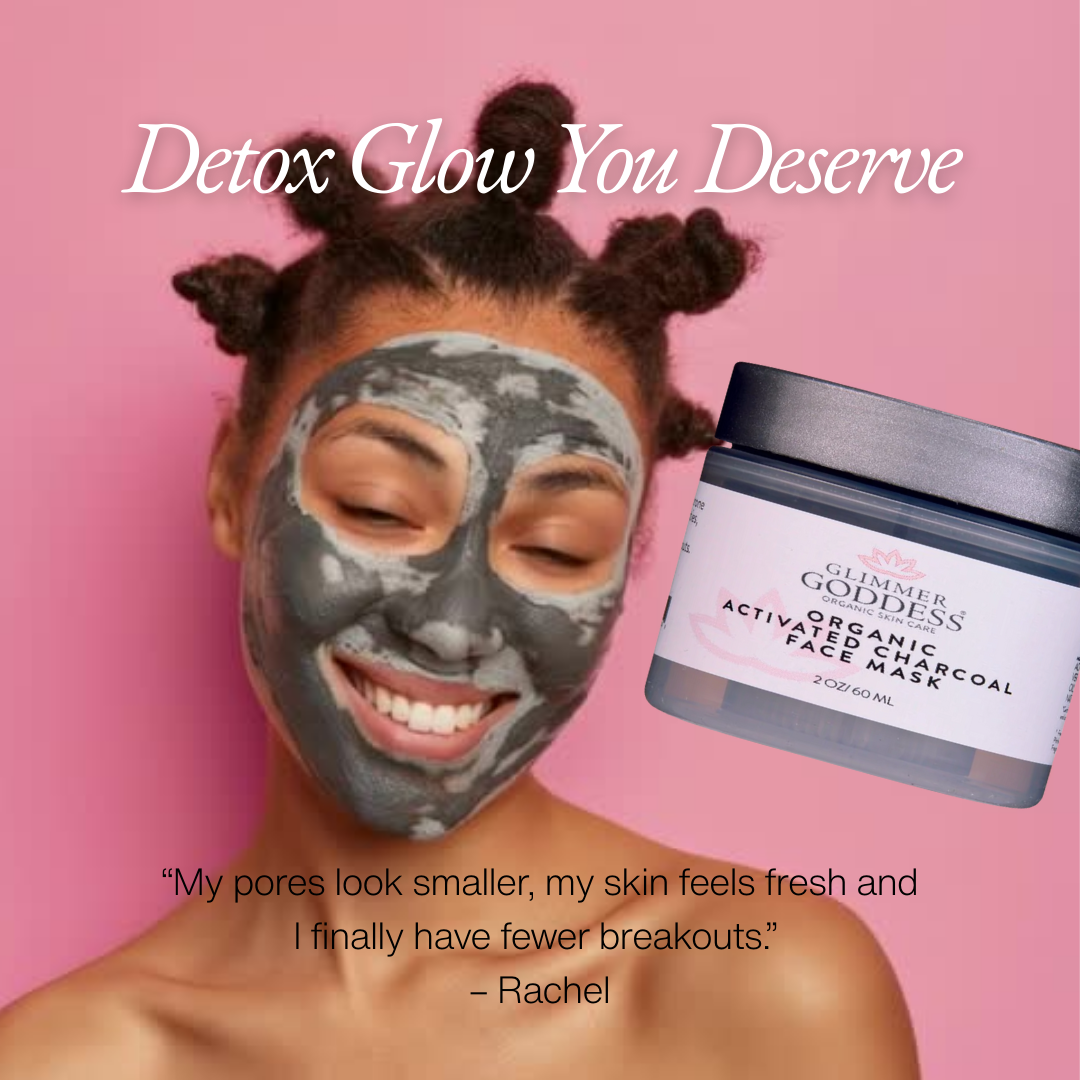 Organic Activated Charcoal Face Mask – Acne Detox Treatment