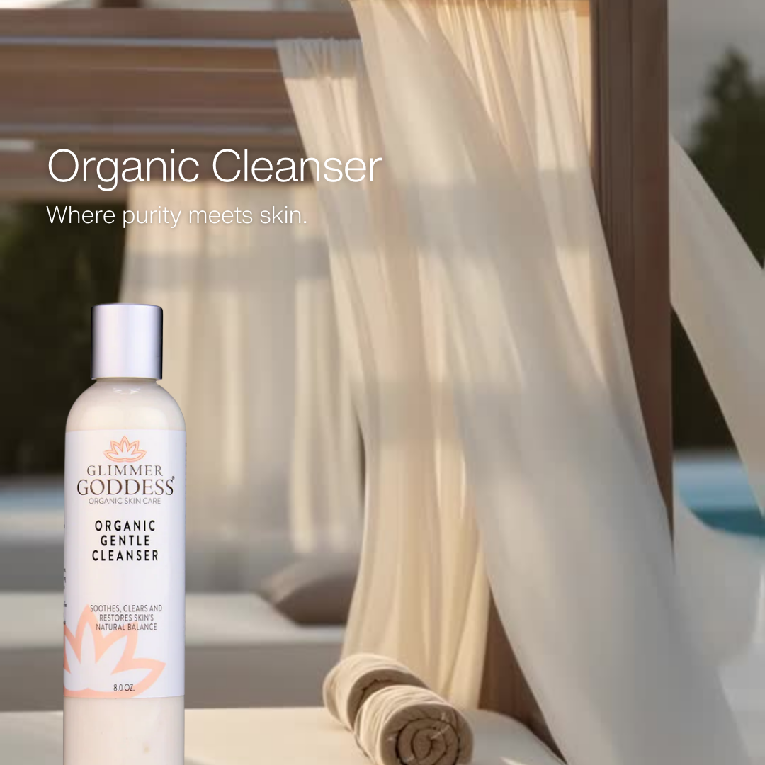 Organic Sensitive Skin Cleanser – Gentle AHA Face Wash
