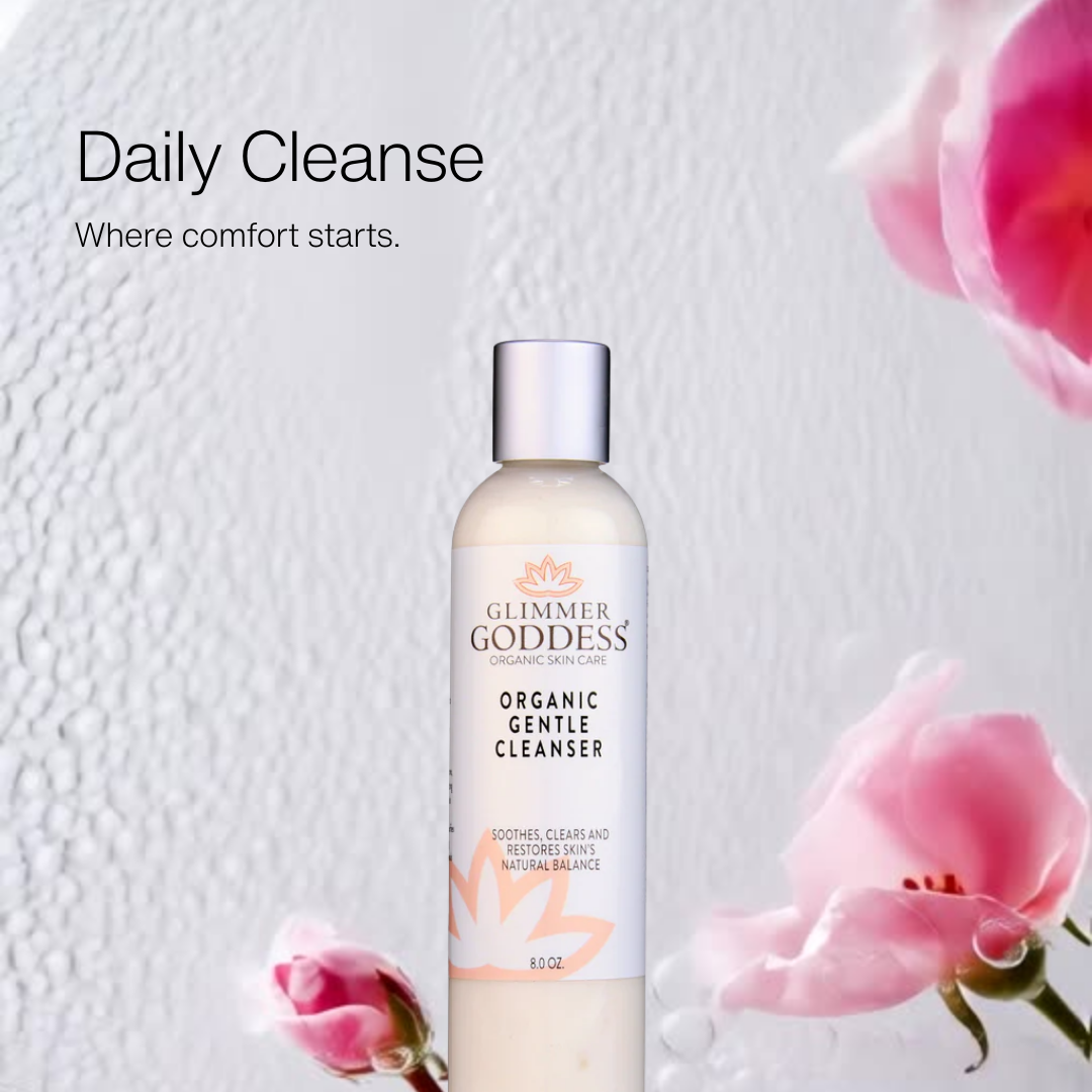 Organic Sensitive Skin Cleanser – Gentle AHA Face Wash