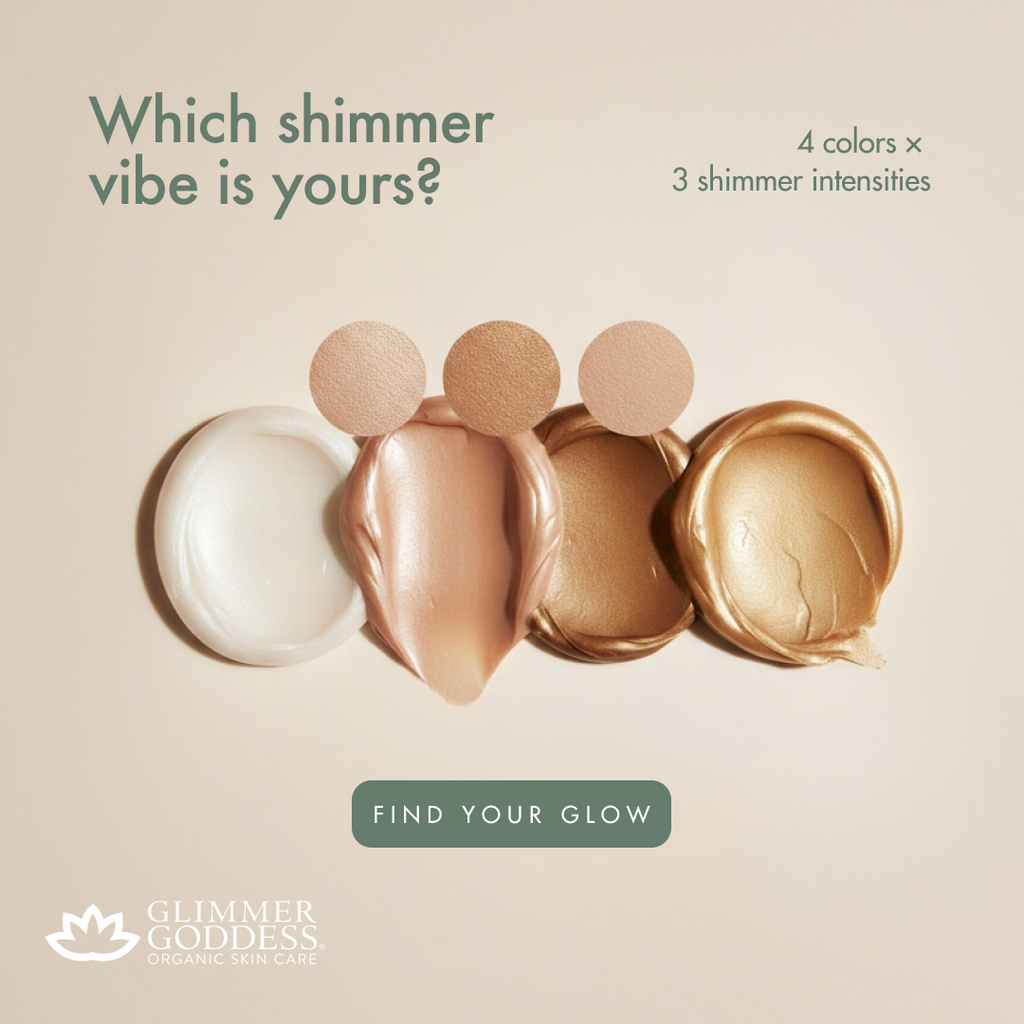 Organic Shimmering Body Butter – Radiant Glow + Deep Hydration