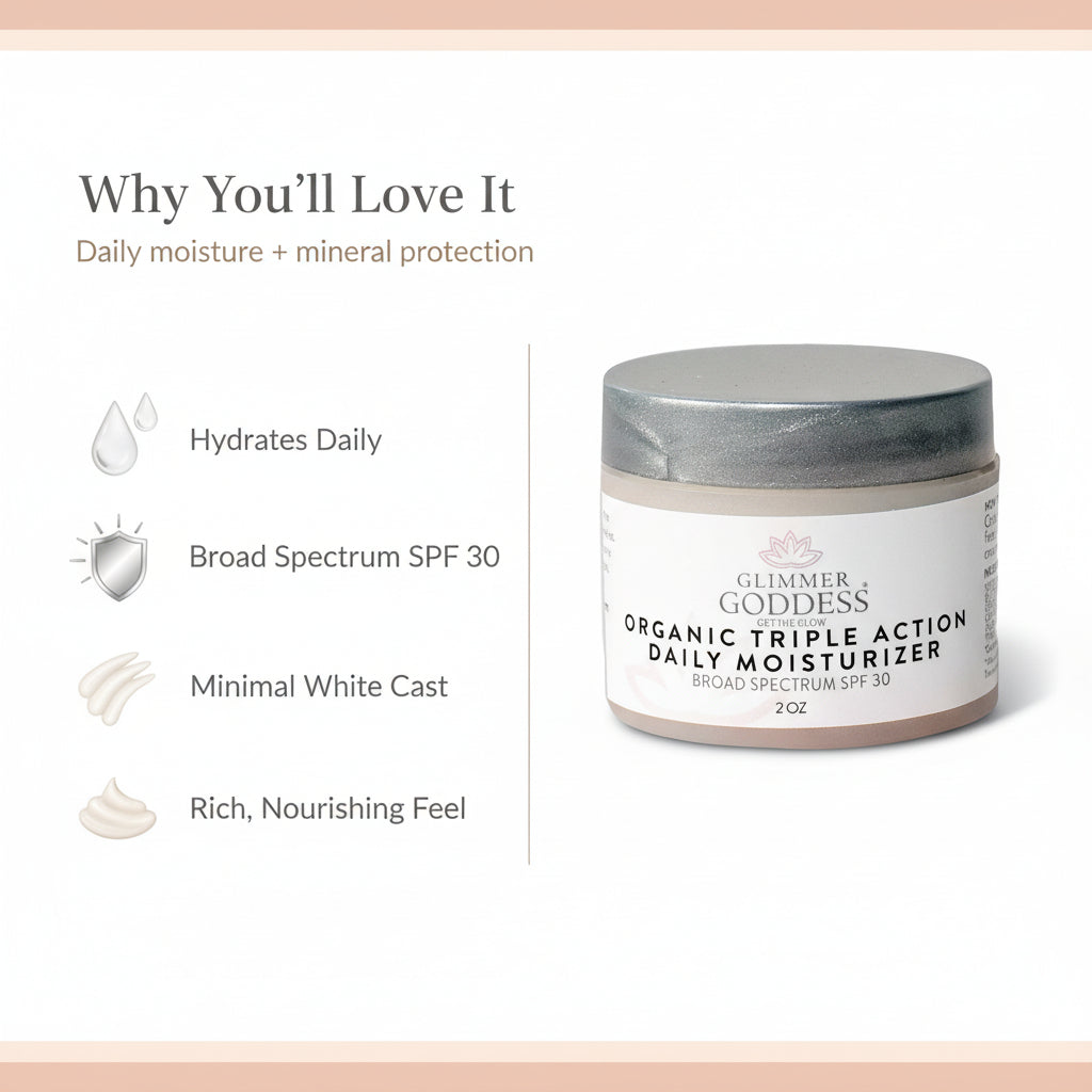 Triple Action Daily Moisturizer – Organic SPF 30