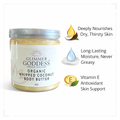 Organic Whipped Coconut & Vitamin E Body Butter – Ultra-Nourishing