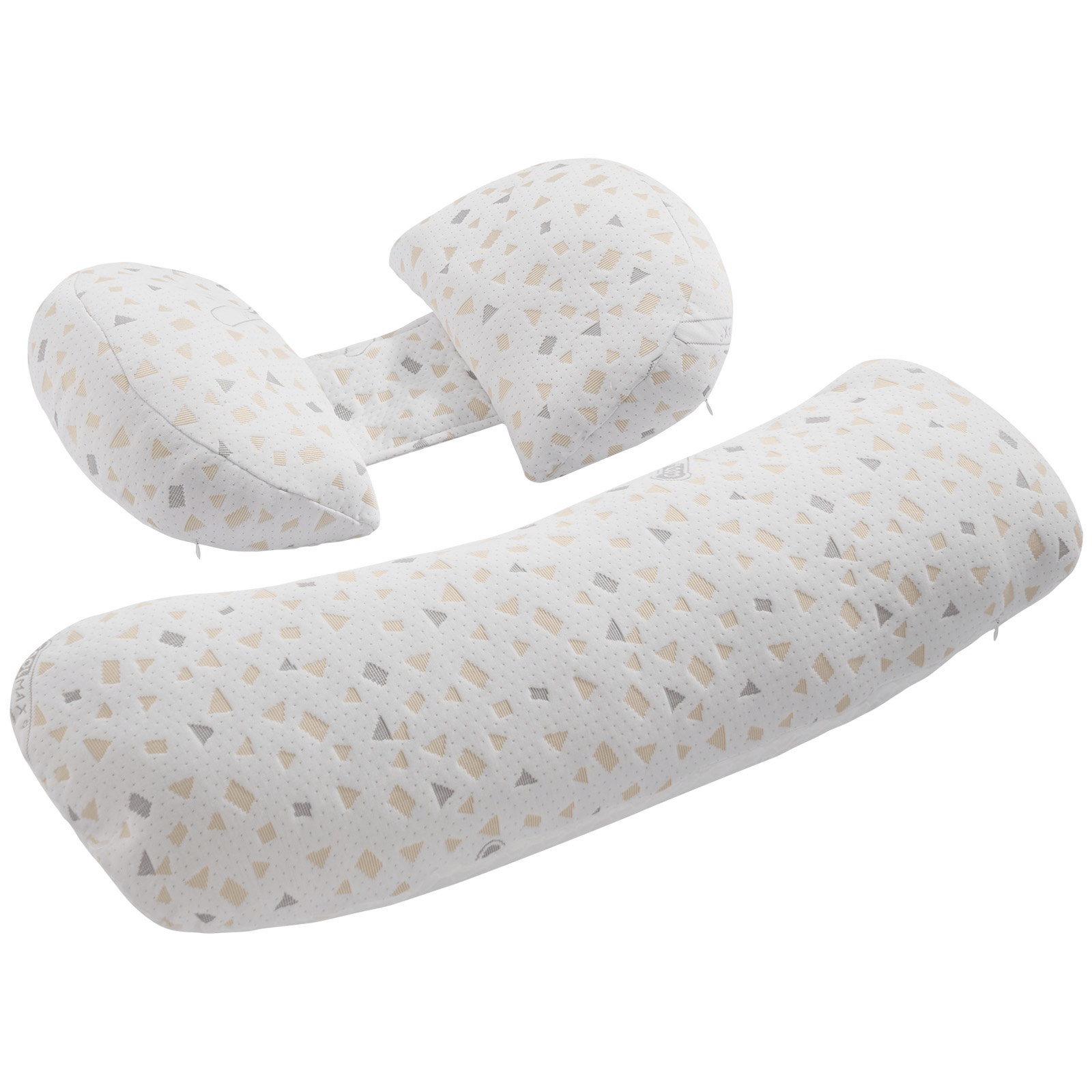 Adjustable Pregnancy Pillow - H-Shape Full Body Support for Better Sleep