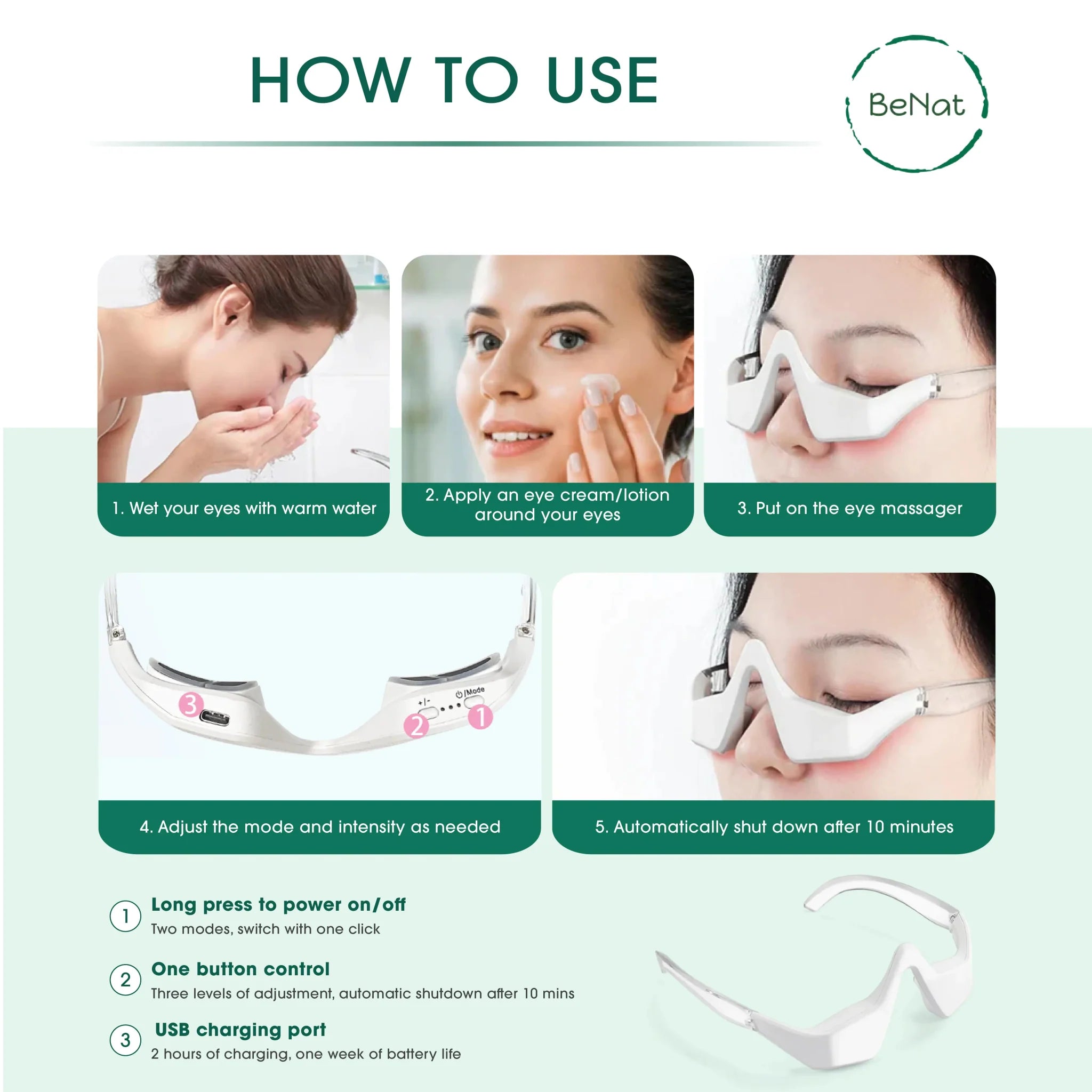 Anti-Aging Under-Eye Device – Rejuvenate, Refresh & Glow