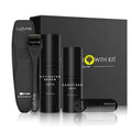 Beard Growth Liquid & Care Set - Micro-Needle Roller for a Fuller Beard