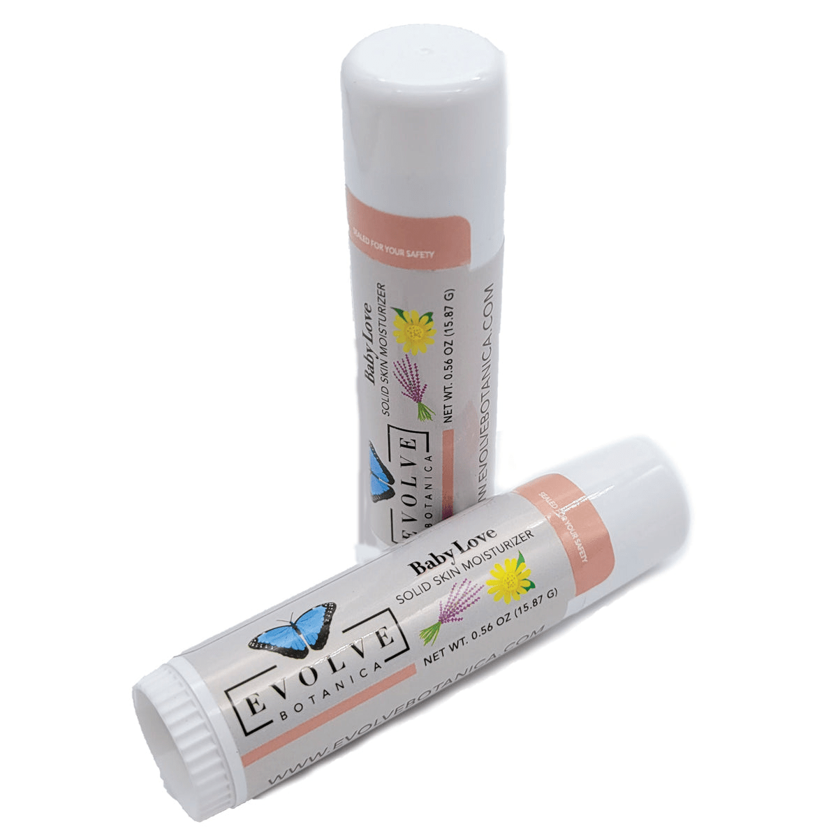 BeNat Baby Love Skin Stick - Vegan Lotion Stick for Lips & Body