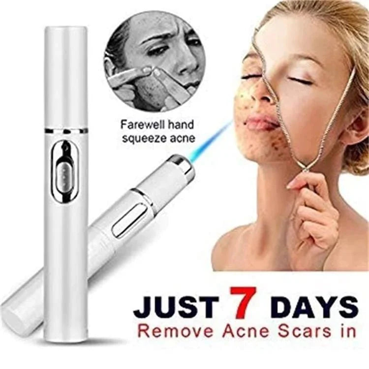 Blue Light Therapy Acne Pen with Heat & Microcurrent