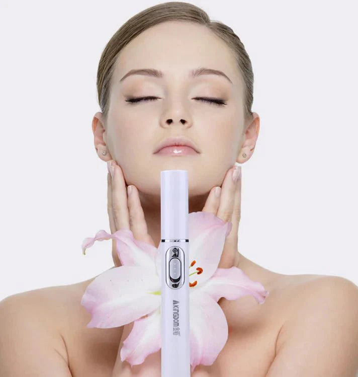 Blue Light Therapy Acne Pen with Heat & Microcurrent