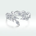 S925 Sterling Silver Ring with Pavé Setting and CZ