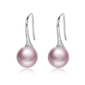 925 Sterling Silver Oxidized Pearl Earrings for Women