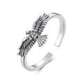 925 Sterling Silver Oxidized Ring for Men