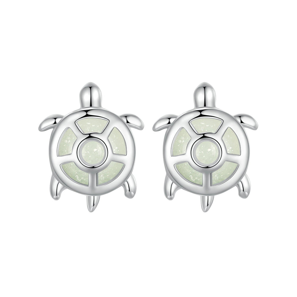 925 Sterling Silver Luminous Stone Earrings