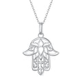 S925 Sterling Silver Plated Platinum Adjustable Necklace for Women