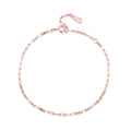 925 Sterling Silver Adjustable Rose Gold Bracelet for Women