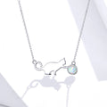 925 Sterling Silver Necklace 40-45cm for Women