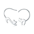 925 Sterling Silver Earrings for Women - 3*2.5cm, Platinum Plated