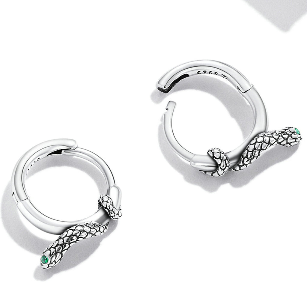925 Sterling Silver Earrings with Pavé Setting CZ
