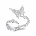 925 Sterling Silver White Gold Plated Rings