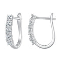 S925 Sterling Silver Moissanite Earrings 0.30 Carat for Women