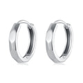 925 Sterling Silver Earrings 1.3*0.3cm for Women