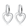 925 Sterling Silver Earrings for Women - Oxidized - 1.9x1.2cm