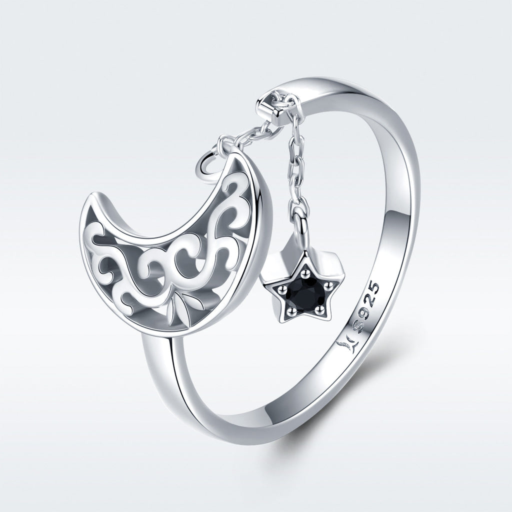 925 Sterling Silver Ring for Women - Width 0.2cm, Height 1.1cm