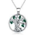 925 Sterling Silver Pendant Necklace 2.4x1.8cm for Women