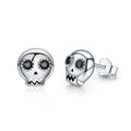 925 Sterling Silver Earrings with Pavé Setting CZ