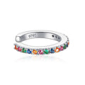 S925 Sterling Silver Platinum Plated 1.4cm Earrings for Women