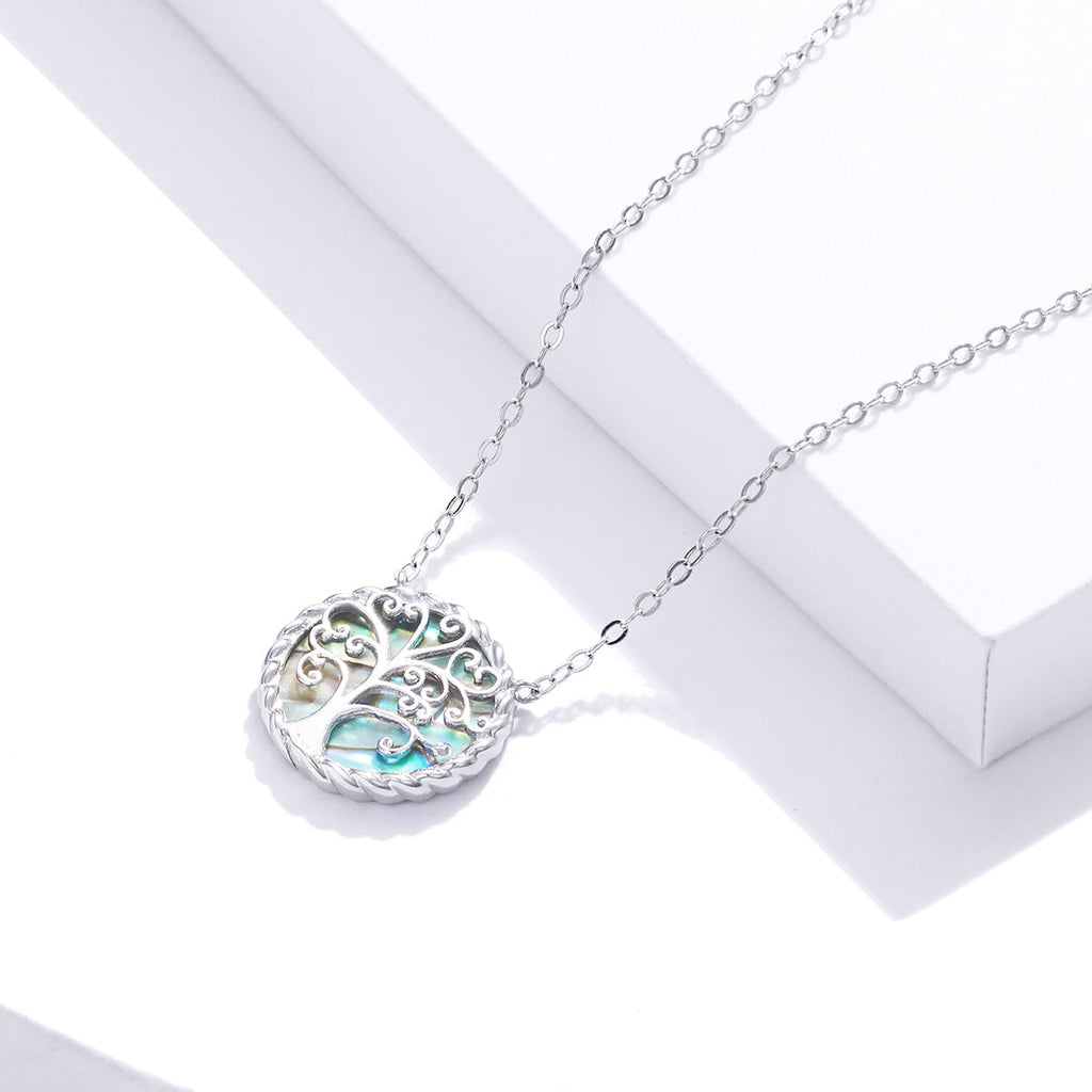 925 Sterling Silver Adjustable Mica Necklace for Women
