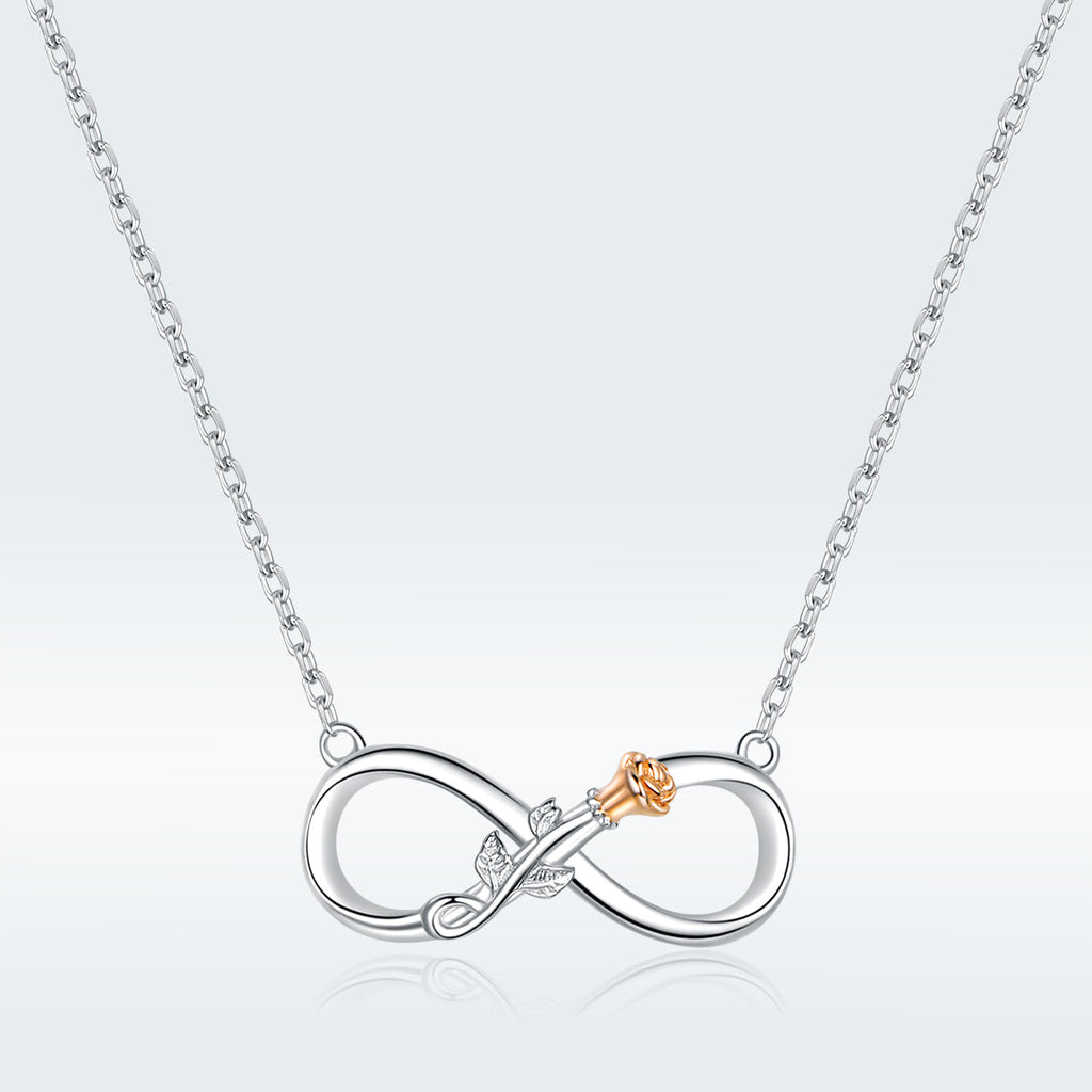 925 Sterling Silver Necklace 40-45cm for Women