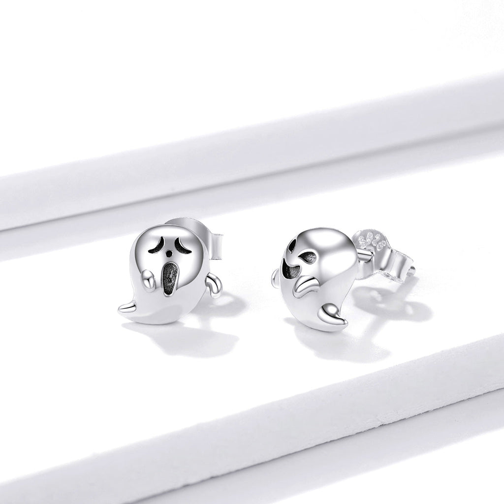 925 Sterling Silver Oxidized Silver Earrings