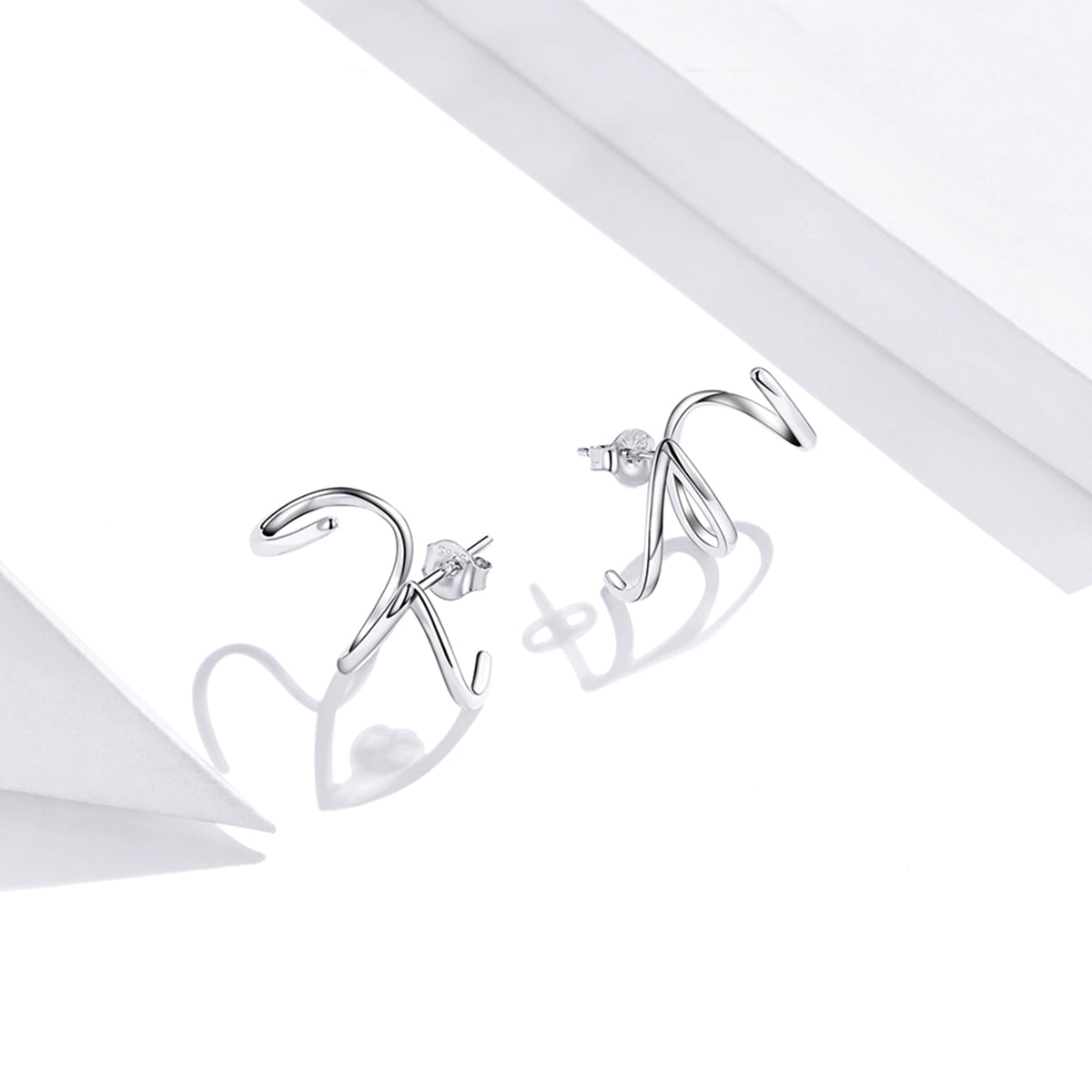 925 Sterling Silver Oxidized Earrings for Women