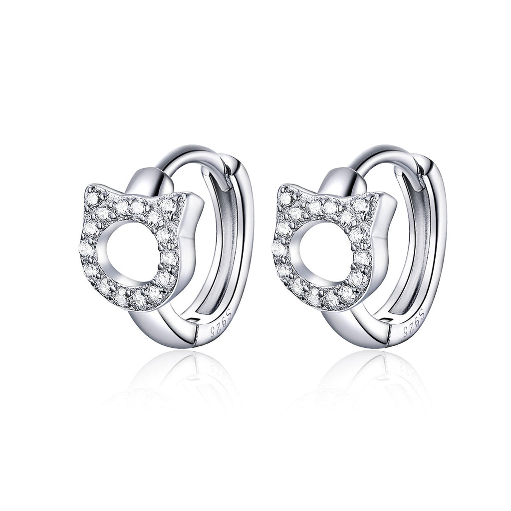 925 Sterling Silver CZ Earrings for Women
