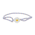 925 Sterling Silver Plated Platinum Deep Seashell Bracelet 24cm Adjustable for Women