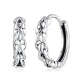 925 Sterling Silver Earrings for Women with Oxidized Finish