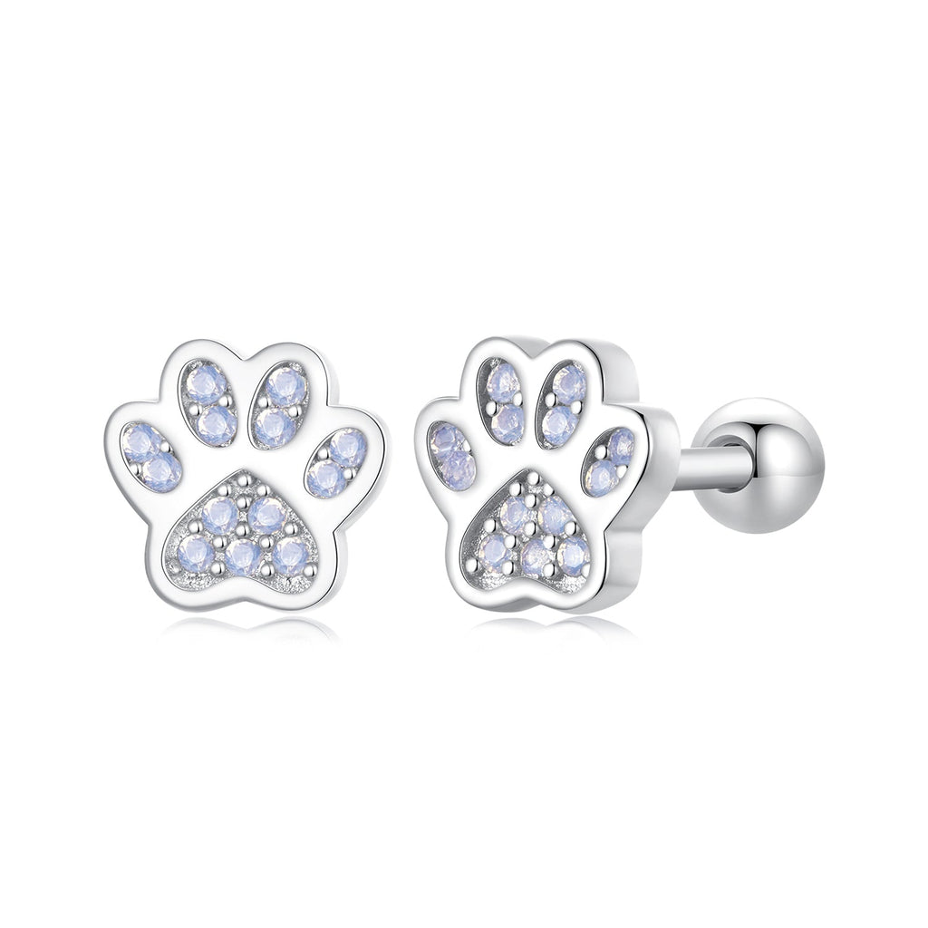 925 Sterling Silver Nano Opal Stone Earrings 6mm
