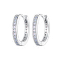 925 Sterling Silver Opal Earrings for Women
