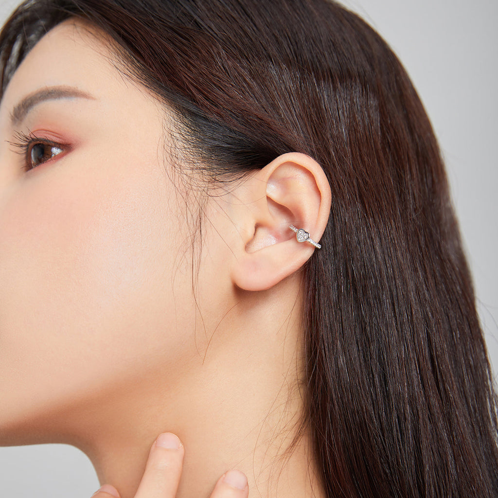 925 Sterling Silver Pavé Setting CZ Earrings for Women