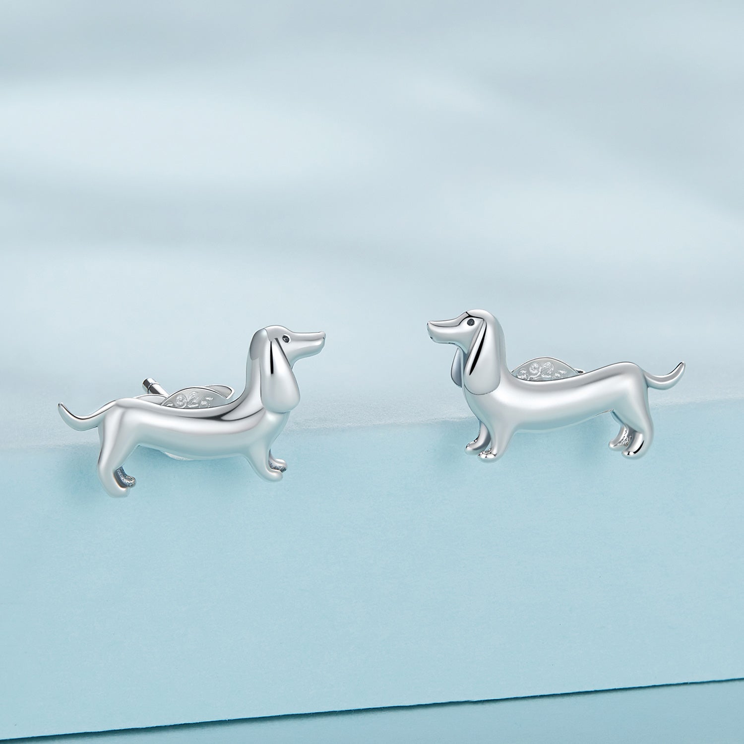 925 Sterling Silver Oxidized Silver Earrings