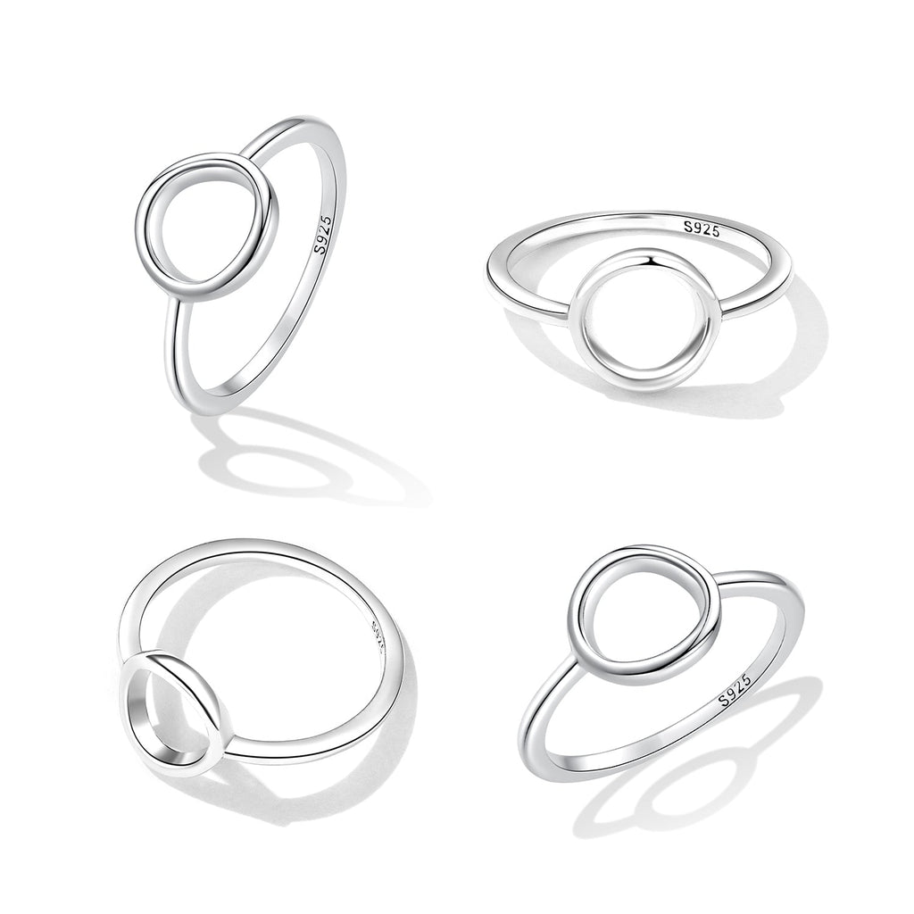 925 Sterling Silver Oxidized Ring Size 6.0 for Women