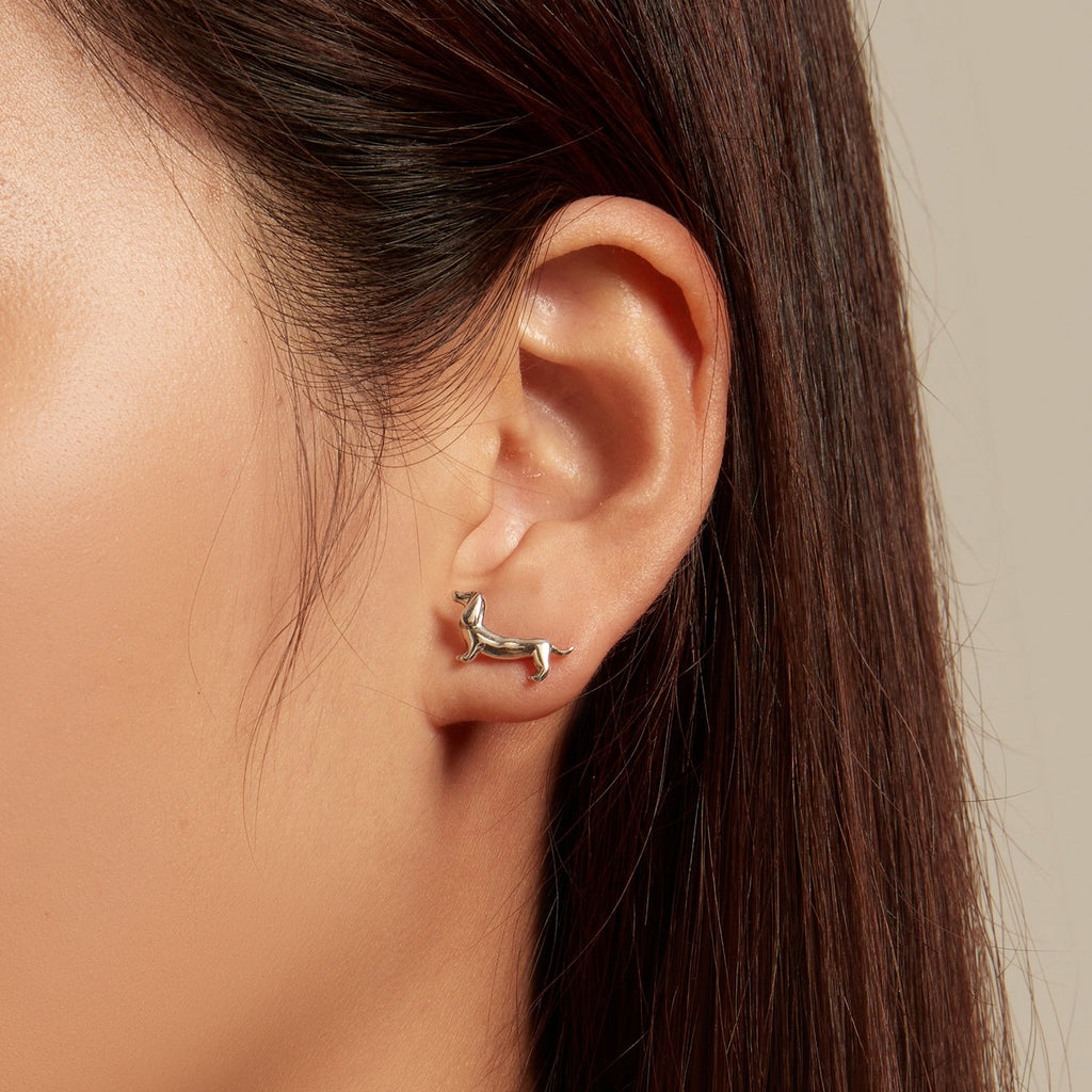 925 Sterling Silver Oxidized Silver Earrings