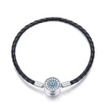 925 Sterling Silver Nan Style Bracelet Size 17.0