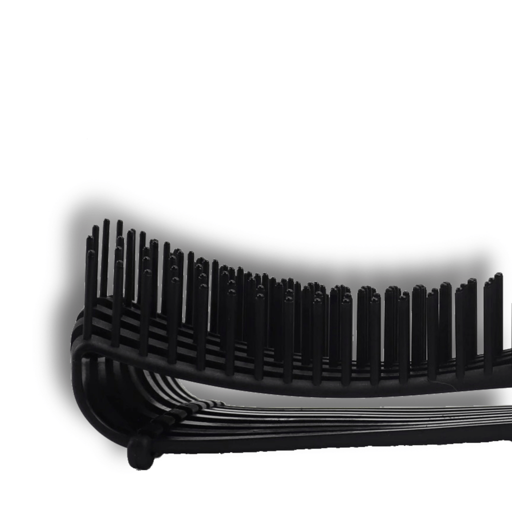 🖤 Easy Detangle Hairbrush – Adjustable Flex Grip