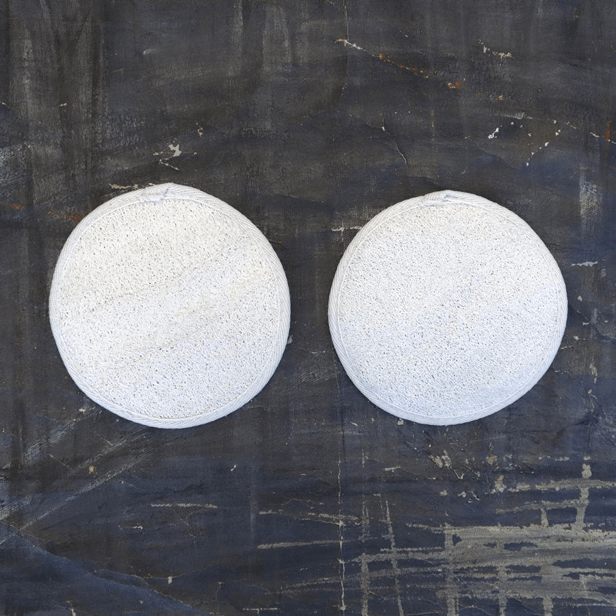 Eco-Friendly Loofah Shower Pad with Hand Strap