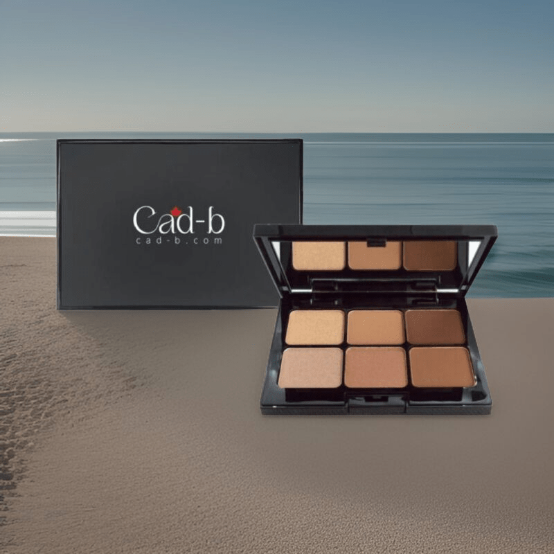 🍬 Eyeshadow Palette – Caramel Kiss ETM101 | Vegan & Paraben-Free