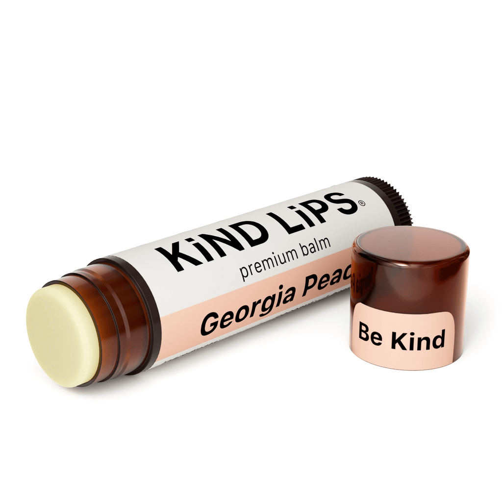 Georgia Peach Organic Lip Balm - Single Hang Pack