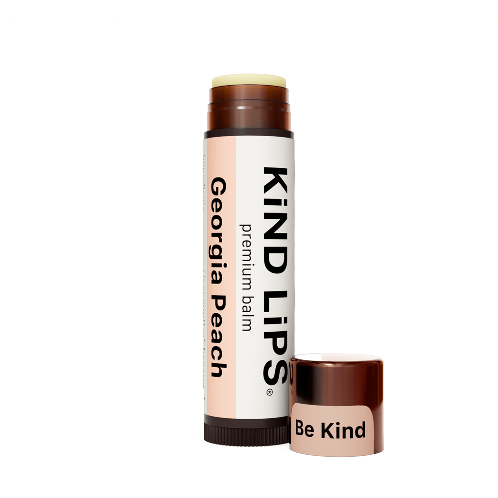 Georgia Peach Organic Lip Balm - Single Hang Pack