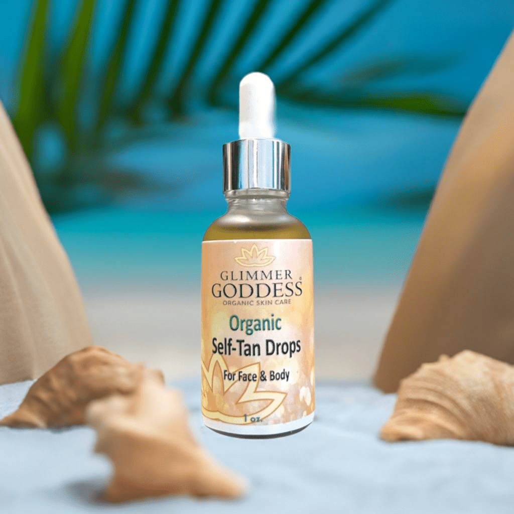 Glimmer Goddess Organic Self Tanning Drops